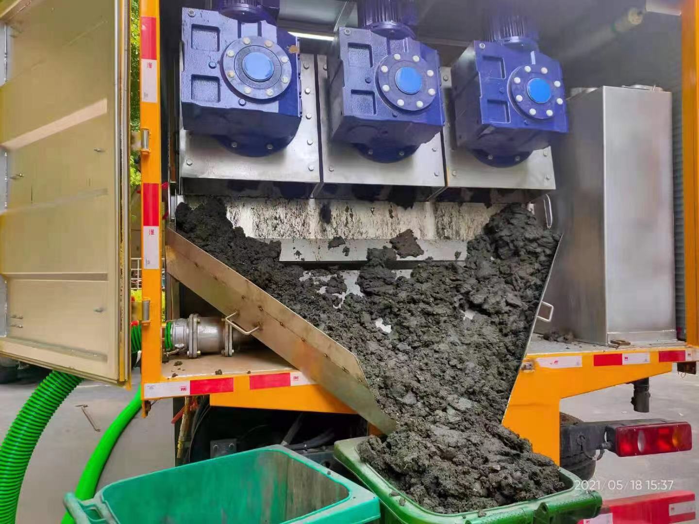 平山化粪池清掏城市维护站-泥浆净化干湿分离处理